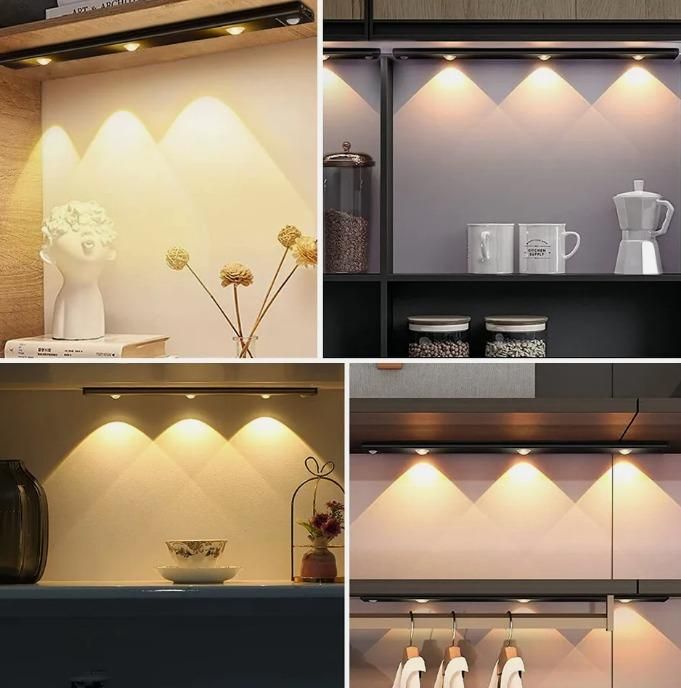 Rechargeable cabinet sensor light
