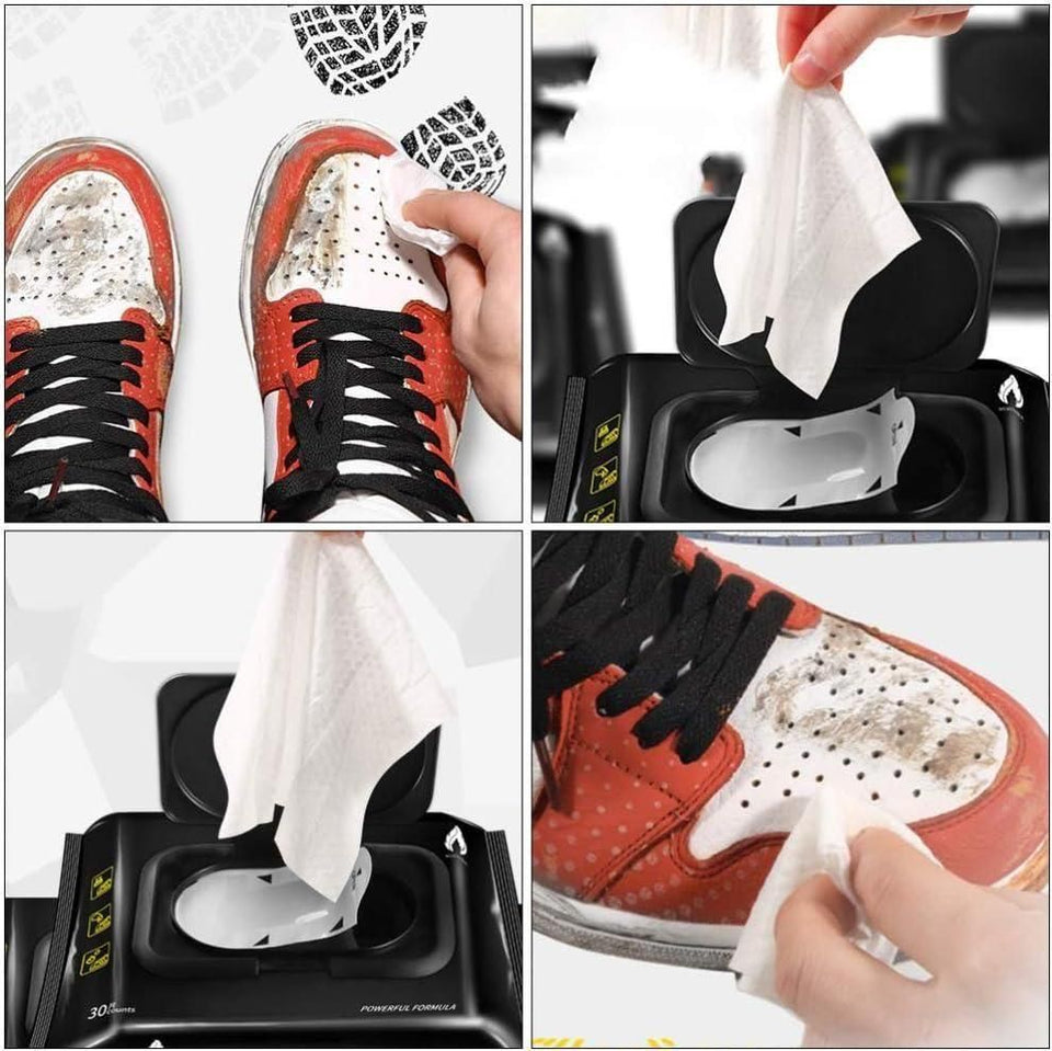 Sneaker cleaning wet wipes (Pack of 80)