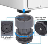 ADVANCE Washing Machine , Refrigerator Stand (4 Pcs Set)