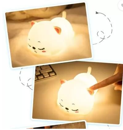 Glow paw cat lamp