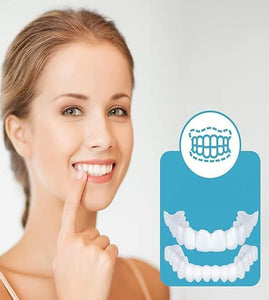 Flex fit cosmetic denture teeth