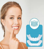 Flex fit cosmetic denture teeth