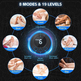 Vibrating Bubble technology for  Foot Massager Pad