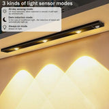 Rechargeable cabinet sensor light