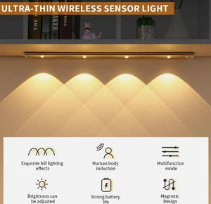 Rechargeable cabinet sensor light