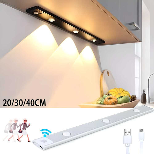 Rechargeable cabinet sensor light