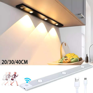 Rechargeable cabinet sensor light