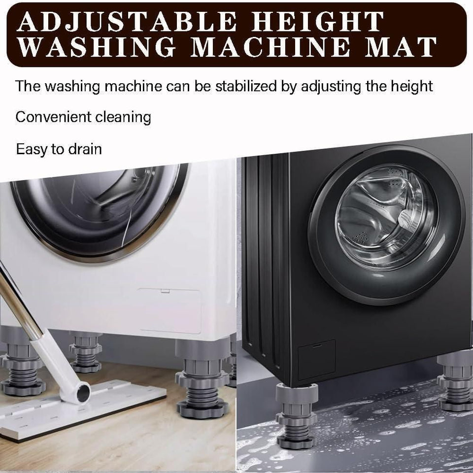 ADVANCE Washing Machine , Refrigerator Stand (4 Pcs Set)