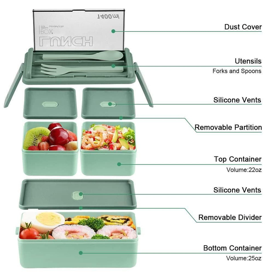 Portable lunch box 1400ml