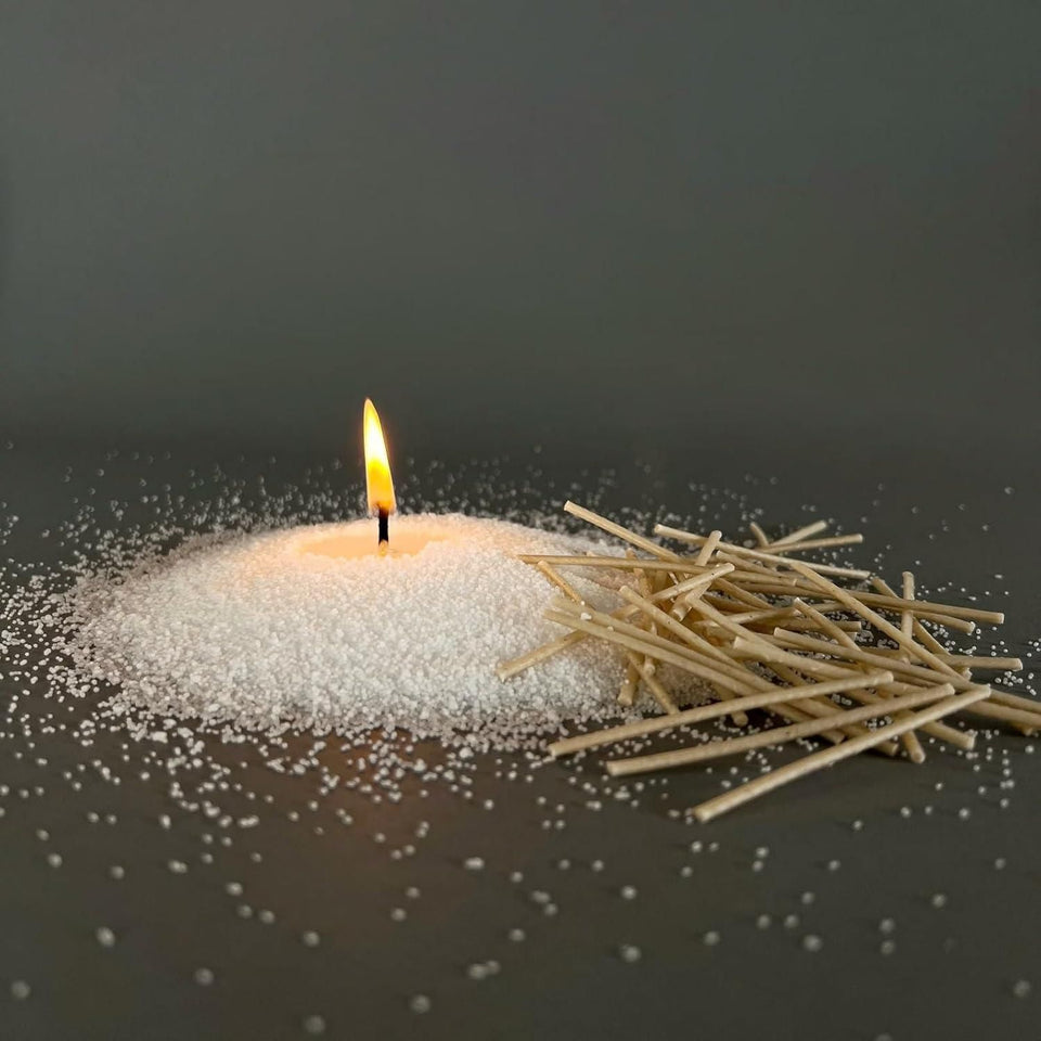Custom Candles with Reusable Technology (200gram + 50 Wicks)